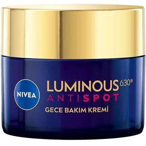 Nivea Luminous 630 Leke Karşıtı Onarıcı Gece Kremi 50 ml Fiyatı ve Özelliklerı - Badem