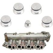 Resim Alfa Romeo Fiat Vauxhall Saab 1.9 Z19dth Motor Giriş Manifold Vortex Klapak Parçaları 55206459,55190238,55194739 Cnc İşlenmiş Alüminyum 