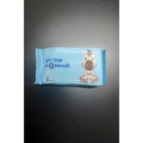 Resim MCM Group 8 Paket Çanta Tipi Taşınabilir Mini Cep Tipi Islak Mendil (8 Adet x 8 Paket) 