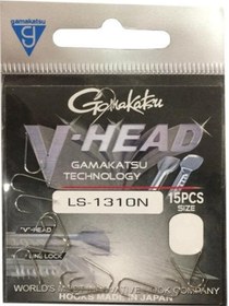 Resim Gamakatsu Ls1310n V-head No:10 Nikel Olta İğnesi 15adt 