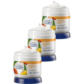 Resim Avon Care Tropical Fruits El ve Vücut Kremi 3 x 400 ML 