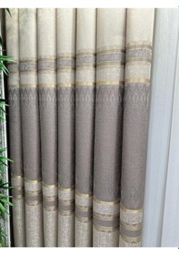 Resim Nivemeshome Damla Ft614337 V-5202 Vizon 1/3 Sık Pileli Fon Perde Apm Vizon 