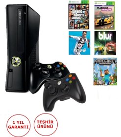 Resim xbox 360 - 2 Adet Kol - 500 Gb Hafıza - 300 Oyun+hediyeler 