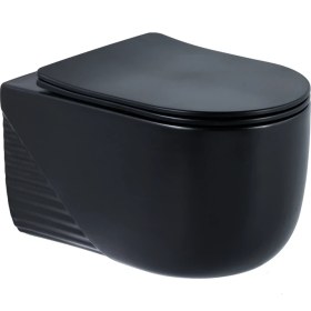 Resim Lena Asma Klozet Kapak Dahil ET-H5110MS Mat Siyah 