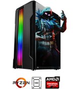 Resim RAMTECH BİLGİSAYAR FULLFORCE FF318 R5-5500 16GB RAM 512GB SSD RX580/8GB OYUNCU MASAÜSTÜ BİLGİSAYAR 