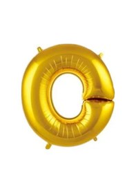 Resim 40" Folyo Harf 100cm "o" Gold / Altın Altın 
