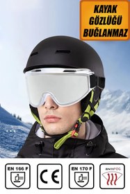 Resim NUBLADO Kayak Gözlüğü Antifog Uv Korumalı Güneş Kar Şeffaf Snowboard Glasses Sporu. 