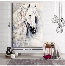 Resim Es10 Çorum İli ve İlçeler Haritası Dekoratif Kanvas Tablo 1315 (100 x 70) 