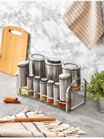 Resim Aryıldız Cruz Mutfak Seti 11 Parça Ar255872 Gri 