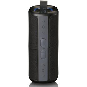 Resim Lenco BTP-400 Bk - 2'si 1 Arada Bluetooth Hoparlör – Su Geçirmez (Ipx7), Siyah 