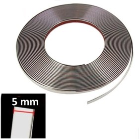 Resim Nkt Group Krom Nikelaj Şerit 5 mm 5 Metre 