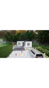 Resim Ballife Prefabrik 49 M2 Standart Prefabrik Konut 