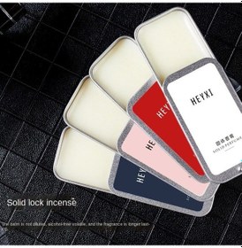 Resim Katı Balsamı Taşınabilir Kılıf Katı Parfüm Kokuları Hafif Uzun Ömürlü Aroma Deodorantı Koku Vücut Terlemeyi Önleyici Veya Erkek Bayan 