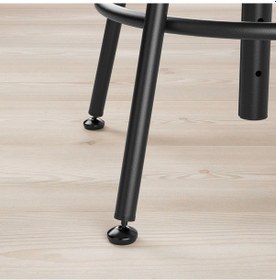 Resim Çam Tabure, Siyah Renk Meridyendukkan Metal Ayaklar ,ayarlanabilir Yükseklik Mutfak Masa Taburesi 