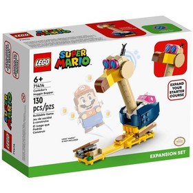 Resim LEGO Super Mario Series 71414 Conkdor's Noggin Bopper Seti 130 Parça 