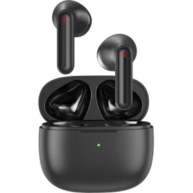 Resim Shaza Air7 Plus 4 Mikrofonlu Enc 320 Mah Şarj Kapasitesi Tws Bluetooth Kulaklık Siyah 