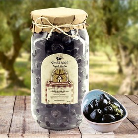 Resim Tellioğlu Değirmen Gemlik Yağlı Siyah Zeytin 500 G 
