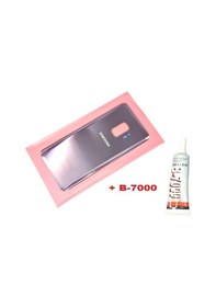 Resim Tkgz Samsung Galaxy Uyumlu S9 Arka Pil Batarya Kapağı Cam+b-7000 Mor 