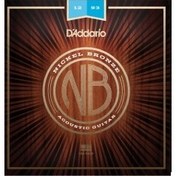 Resim D'Addario NB1253 Nikel Bronz Akustik Gitar Teli (12-53) 
