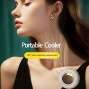 Resim 360° Rüzgar Yönü Ayarlı Mini Klipsiz Fan, USB Şarj Edilebilir Lityum Pil, Taşınabilir Yüksek Hızlı Siklon Fan, Seyahat ve Günlük Kullanım İçin İdeal, Günlük Seyahat Fanı | Sevimli Mini Fan | Kompakt Fan 