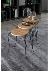 Resim Zigon Sehpa Lükens Atlantik Çam Diğer 