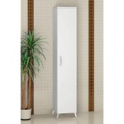 Resim Gökberk GB-2000 5 Raflı Tek Kapaklı Banyo Dolabı %100 Mdf 