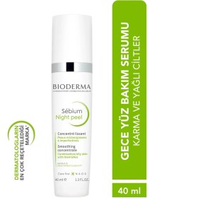 Resim Seddar Collection Bioderma Sebium Night Peel 40 ml 