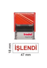 Resim Trodat İmprint 12 - İşlendi Kaşesi 