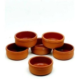 Resim 6 Adet Toprak Güveç Kase Toprak Güveç Seti Fırın Sütlaç Kasesi Diğer 