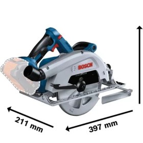 Resim Bosch Gks 18V-68 C Akülü Daire Testere 2 x 5 Ah. Set 