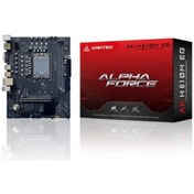 Resim arktek Alpha Force, Ak-h610m Eg Vs, 2xddr4, M.2, 2x Hdmı, Dp, 12-13.14.nesil, Lga1700 Soket, Anakart 