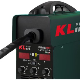 Resim KLPRO KLMIG180 170 Amper Gazlı/Gazsız Gaz Altı ve Elektrod (MMA) Kaynak Makinesi 