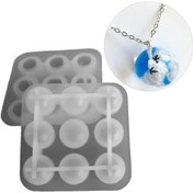 Resim Getshopmini Epoksi Çoklu Küre Gökyüzü Silikon Kalıbı 2.2cm 