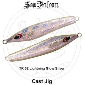 Resim Sea Falcon Cast Jig 30Gr Tr-02 Lightning Glow Silver 