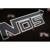 Resim Nos Nitro Ön Panjur Metal 3D Vidalı Logo Amblem (549122038) 