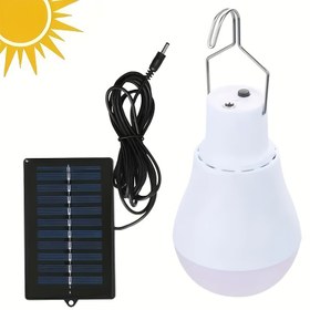 Resim 1/2 adet Güneş Ampulü İç ve Dış Mekan Enerji Tasarrufu Işıkları, Villa, Bahçe, Avlu, Koridor, Garaj, Açık Hava, Ev Aydınlatması için Uygun, Güneş LED Lambası Kulübeleri, Çadır Kampı Işıkları 