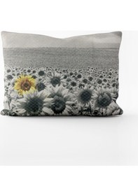 Resim Paradero Ayçiçeği Tarlası Yastık Kılıfı 