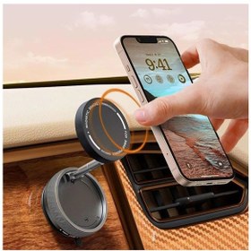 Resim Daytona K10b 360 Dönebilen Vakumlu Magnetik Telefon Tutucu 