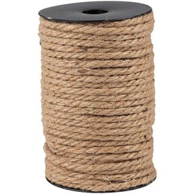 Resim EBA Jüt Halat Dekor Ipi 6 Mm 20 Metre Ip Halat Ip Hasır Ip Jüt Kendir Ip 