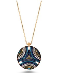 Resim Zirkon Taşlı Nazar Boncuğu Kolye (498587410) 