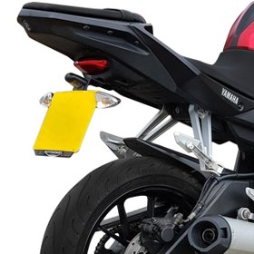 Resim MotoGoril Yamaha Mt-125 / Mt125 Kısa Plakalık - Plaka Bağlama 