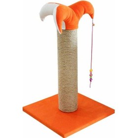 Resim Bedspet Palyaço Kalın Kedi Tırmalama Tahtası 70 CM 