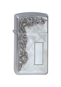 Resim Zippo 1600 Roses With Panel Emblem Çakmak 