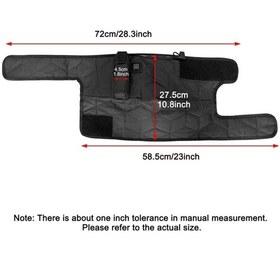 Resim Jokmae Isıtmalı Dizlik - 3 Seviyeli Sıcaklık Ayarlı Siyah Diğer 
