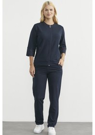 Resim Truvakar Kol Taşlı Eşofman Takım - Lacivert Lacivert 