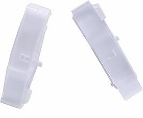 Resim NA PSP 2000 PSP 3000 Sol ve Sağ Düğmeler için Deal4GO L R Tetik Düğmesi Değiştirme - Şeffaf Beyaz 