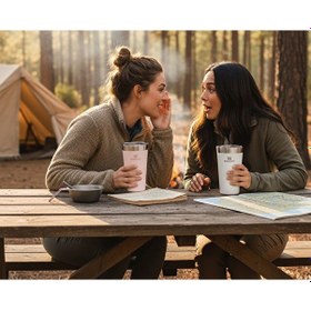 Resim Stanley Adventure Stacking Bardak 0.47l Klasik Termos 10-02282-564 Krem Krem 