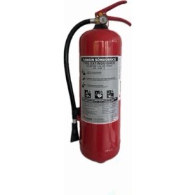 Resim Seçkin Yangın 6 kg Kkt Tekne Sertifikalı Yangın Söndürme Cihazı 