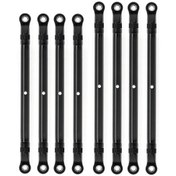 Resim Konesam Axıal Scx10 Ve Trx4 İçin 8 Parça Alüminyum Uzaktan Kumandalı Bağlantı Çubuğu Seti - 313mm 