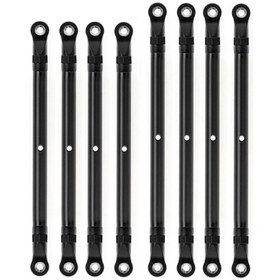 Resim Konesam Axıal Scx10 Ve Trx4 İçin 8 Parça Alüminyum Uzaktan Kumandalı Bağlantı Çubuğu Seti - 313mm 